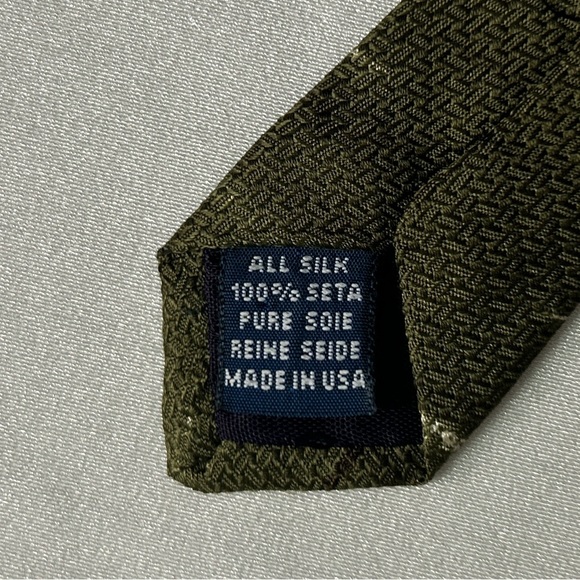 Men’s Donberry & Keats Red 100% Silk Golfer Tie VGUC - Picture 3 of 10